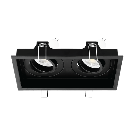 ดาวน์ไลท์ SL LIGHTING 571-2 ทรงสี่เหลี่ยม สีดำ_0