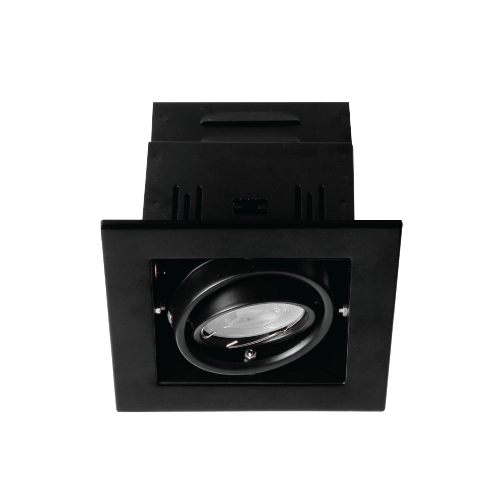 ดาวน์ไลท์ SL LIGHTING 577-1 ทรงสี่เหลี่ยม สีดำ