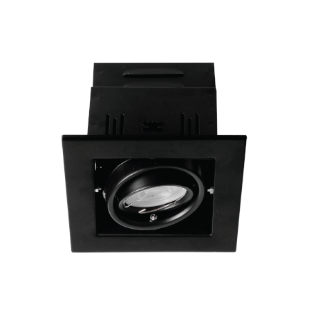 ดาวน์ไลท์ SL LIGHTING 577-1 ทรงสี่เหลี่ยม สีดำ_0