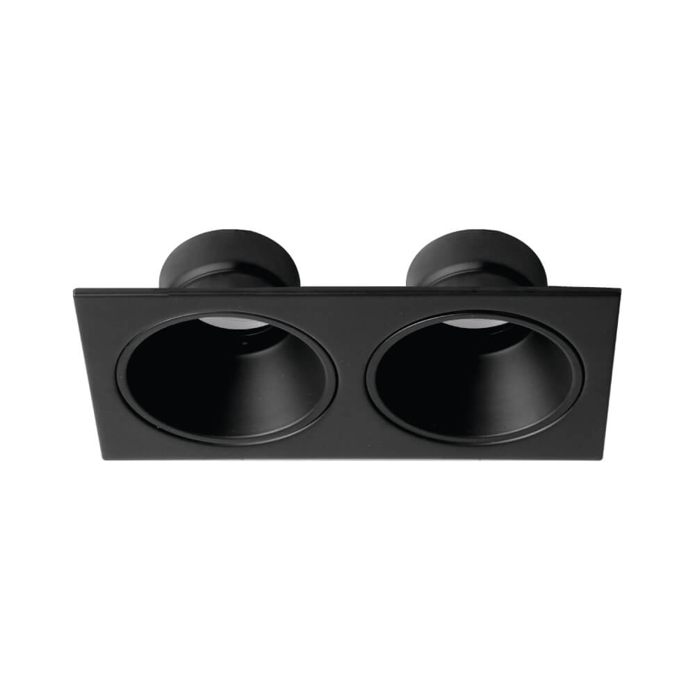 ดาวน์ไลท์ SL LIGHTING 579-2 ทรงสี่เหลี่ยม สีดำ