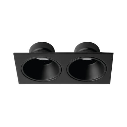 ดาวน์ไลท์ SL LIGHTING 579-2 ทรงสี่เหลี่ยม สีดำ_0