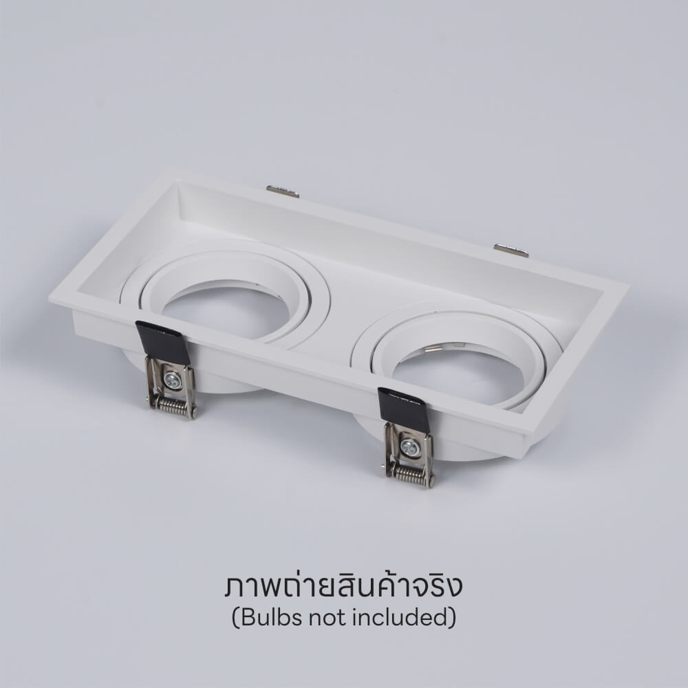 ดาวน์ไลท์ SL LIGHTING 584-2 สีขาว สี่เหลี่ยม