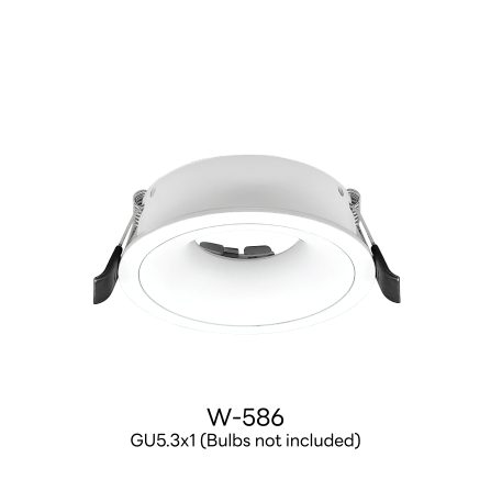 ดาวน์ไลท์ SL LIGHTING 586 ทรงกลม สีขาว_1