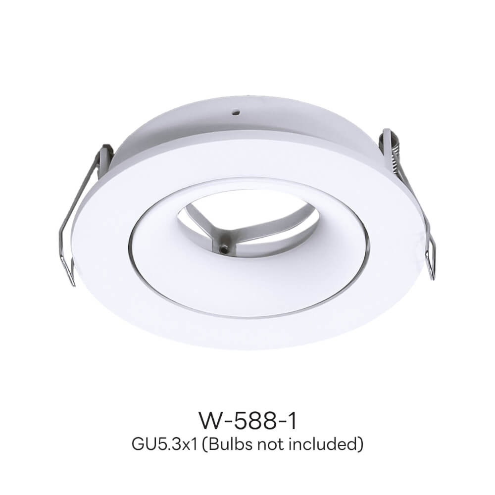 ดาวน์ไลท์ SL LIGHTING 588-1 สีขาว กลม