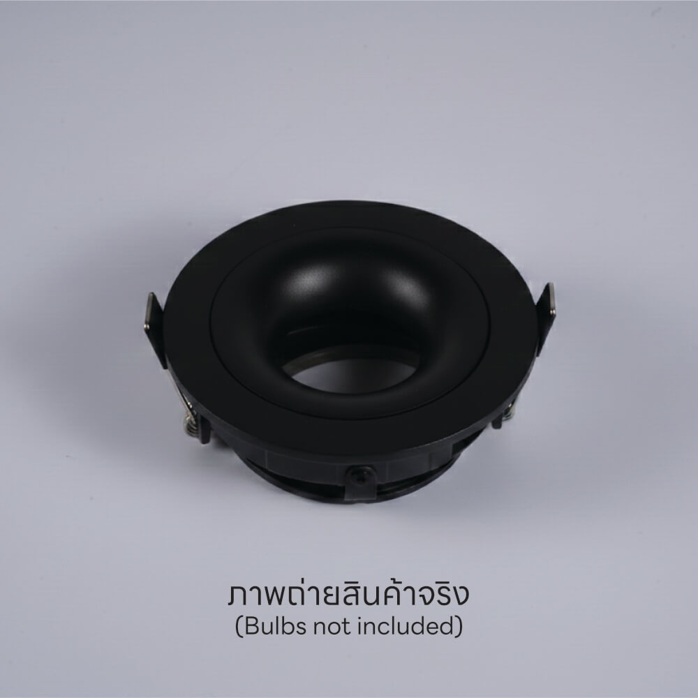 ดาวน์ไลท์ SL LIGHTING 588-1 สีดำ กลม