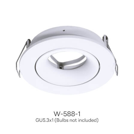 ดาวน์ไลท์ SL LIGHTING 588-1 สีขาว กลม_2