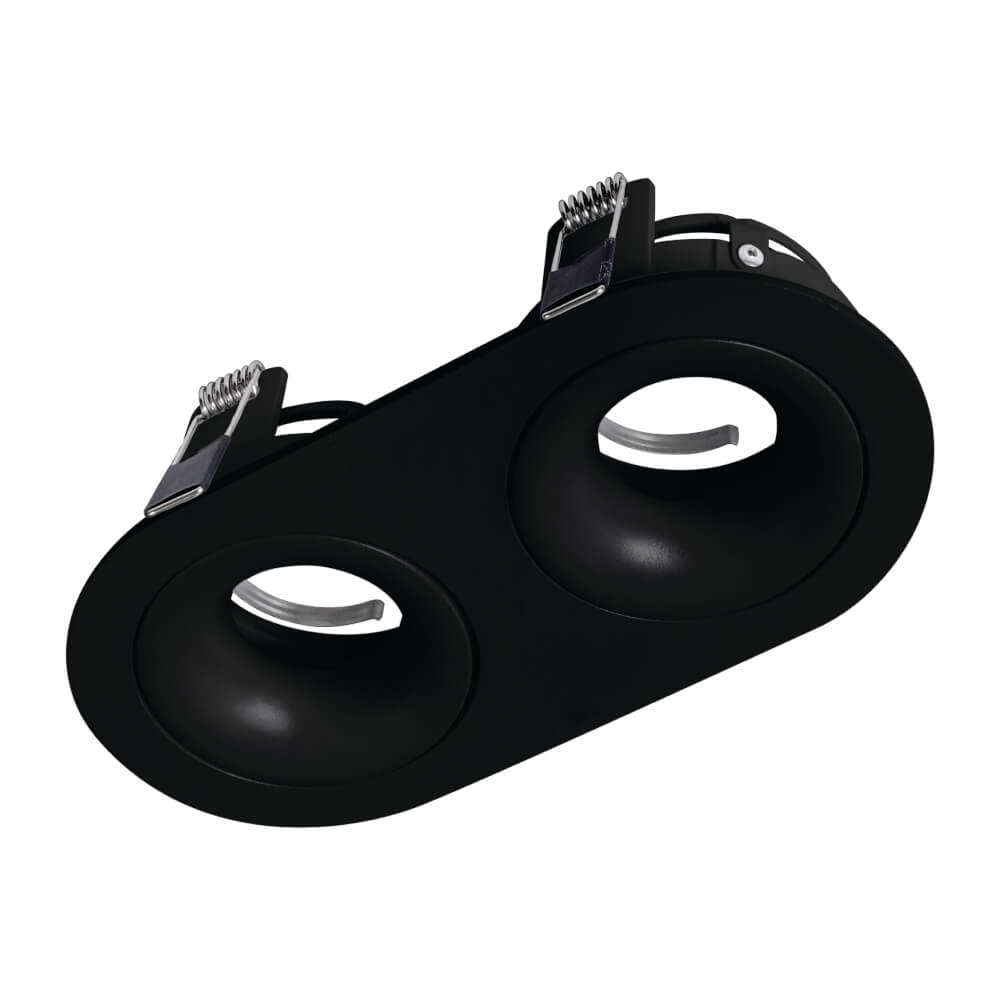 ดาวน์ไลท์ SL LIGHTING 588-2 สีดำ วงรี