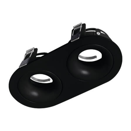 ดาวน์ไลท์ SL LIGHTING 588-2 สีดำ วงรี_0