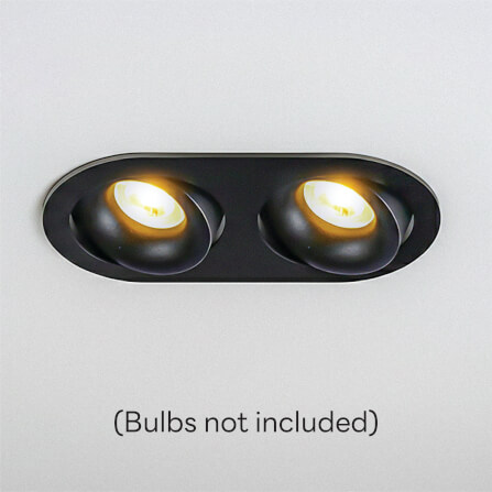 ดาวน์ไลท์ SL LIGHTING 588-2 สีดำ วงรี_1