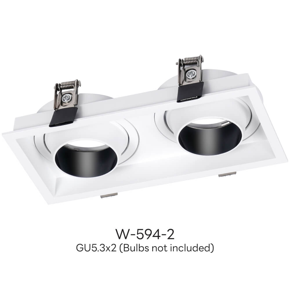 ดาวน์ไลท์ SL LIGHTING 594-2 สีขาว สี่เหลี่ยม