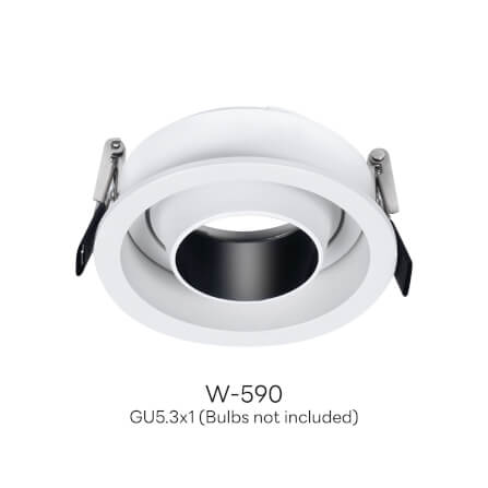 ดาวน์ไลท์ SL LIGHTING 590 ทรงกลม สีขาว_2