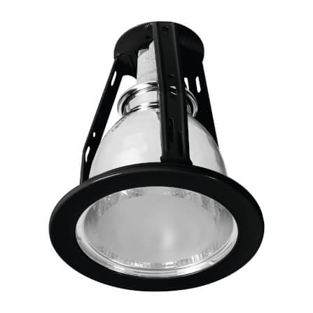 ดาวน์ไลท์ SL LIGHTING 625 5 นิ้ว ทรงกลม สีดำ (หน้ากระจก)_0