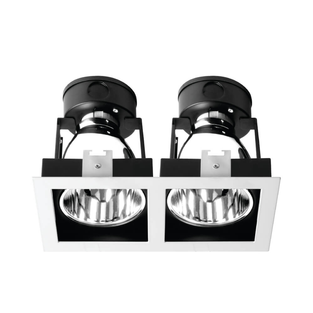 ดาวน์ไลท์ SL LIGHTING 662 10 นิ้ว ทรงสี่เหลี่ยม สีขาว