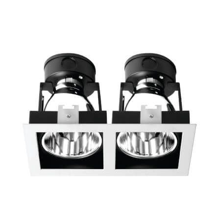 ดาวน์ไลท์ SL LIGHTING 662 10 นิ้ว ทรงสี่เหลี่ยม สีขาว_0