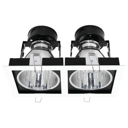 ดาวน์ไลท์ SL LIGHTING 668 ทรงสี่เหลี่ยม สีขาว_0