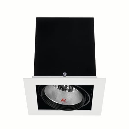 ดาวน์ไลท์ SL LIGHTING 669 สี่เหลี่ยม E27 สีขาว_1