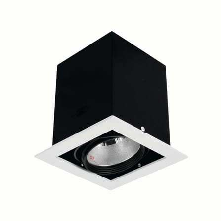 ดาวน์ไลท์ SL LIGHTING 669 สี่เหลี่ยม E27 สีขาว_0