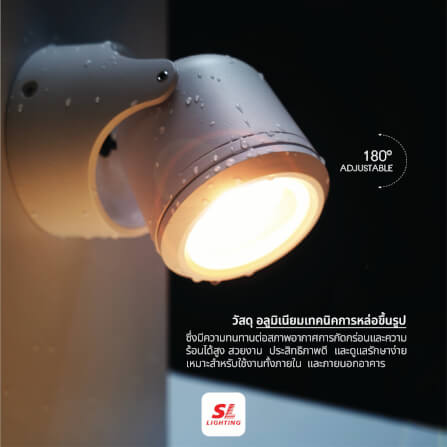 แทรคไลท์ ติดลอย GU10 SL LIGHTING 670C สีดำ_2
