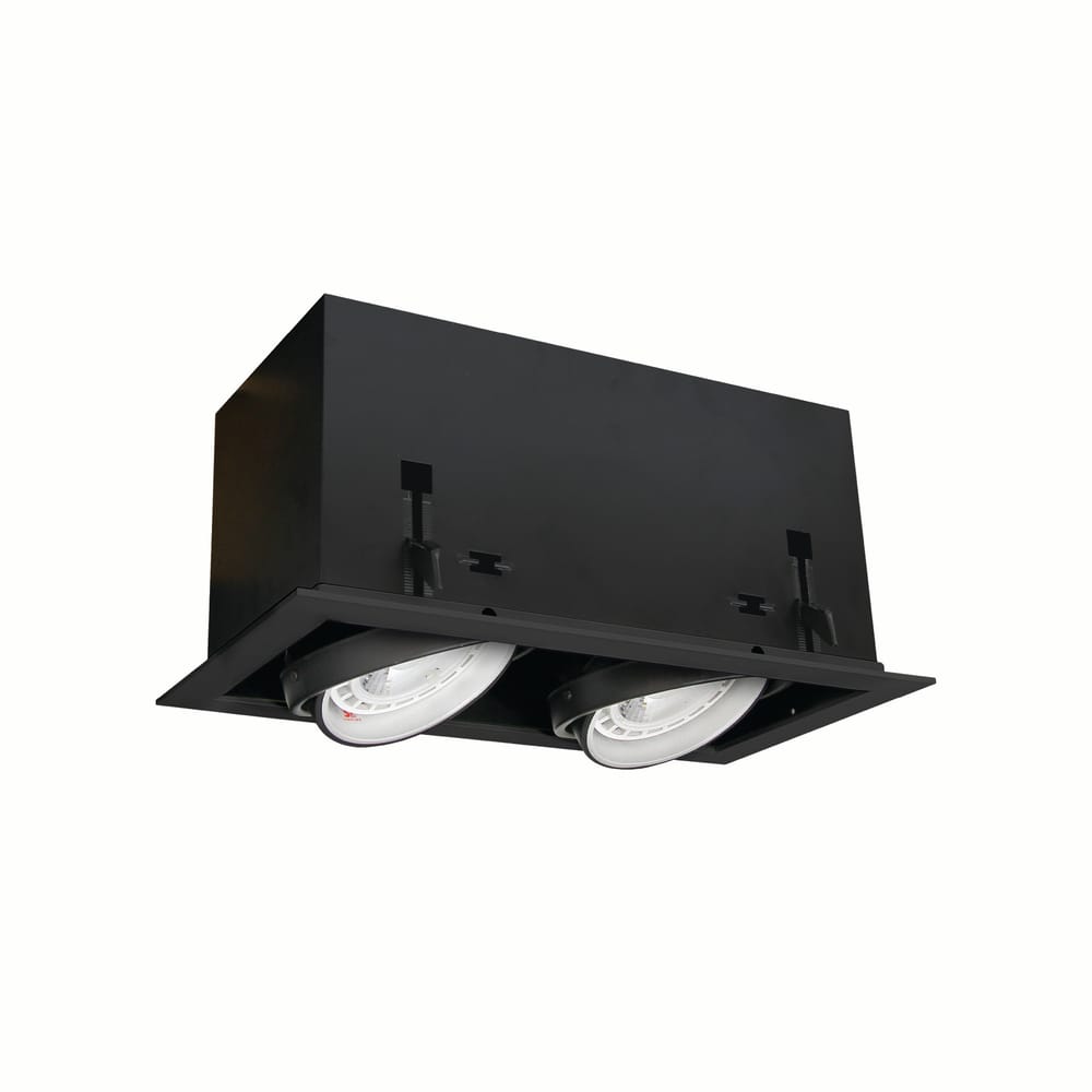 ดาวน์ไลท์ SL LIGHTING 672 สี่เหลี่ยม PAR30 E27 2 ขั้ว สีดำ