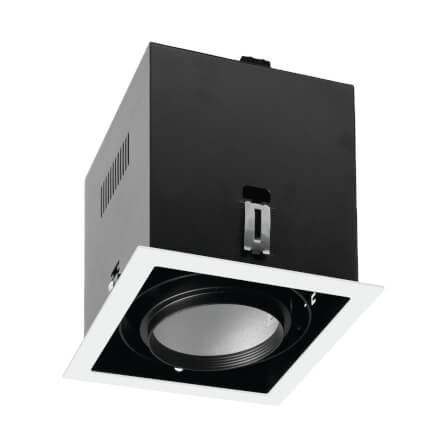 ดาวน์ไลท์ SL LIGHTING 679 ทรงสี่เหลี่ยม สีขาว_0