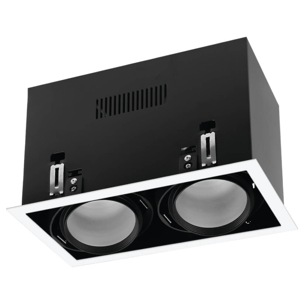ดาวน์ไลท์ SL LIGHTING 679-2 ทรงสี่เหลี่ยม สีขาว