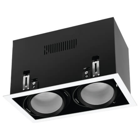 ดาวน์ไลท์ SL LIGHTING 679-2 ทรงสี่เหลี่ยม สีขาว_0
