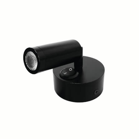 ไฟตู้กระจก LED SL LIGHTING 729C 3 วัตต์ WARM WHITE สีดำ_0