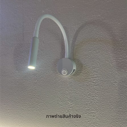 ไฟหัวเตียง LED SL LIGHTING 730C 3 วัตต์ WARM WHITE สีขาว_4