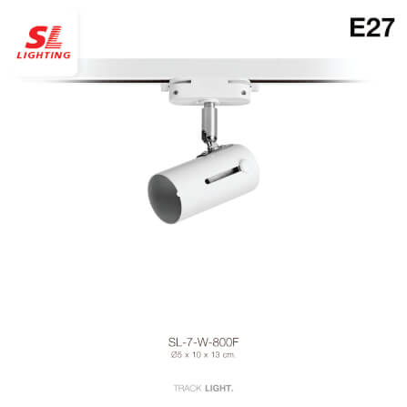แทรคไลท์ ติดราง E27 SL LIGHTING 800F สีขาว_1