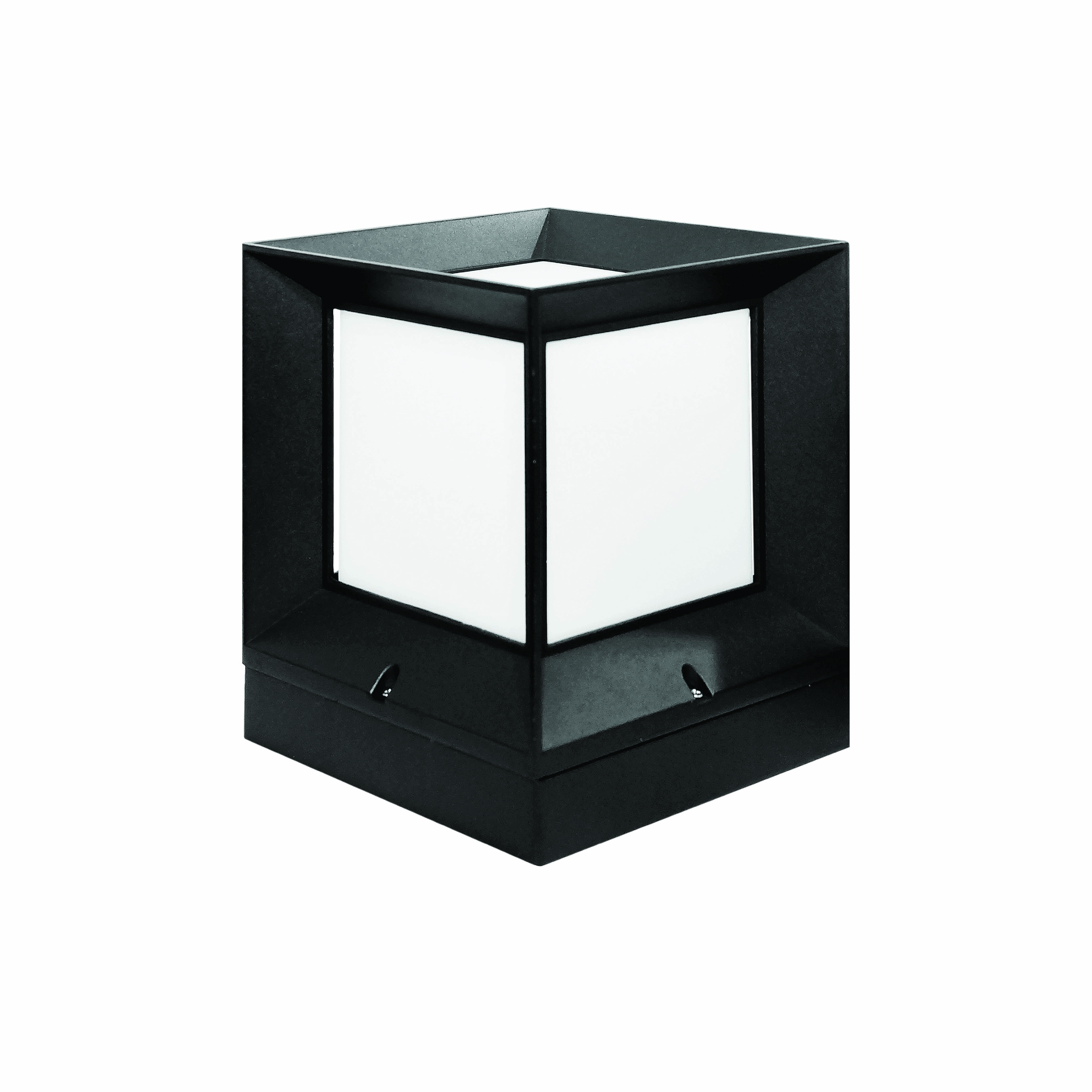 ไฟหัวเสา SL LIGHTING 8154 E27 ไซส์ใหญ่ สีดำ