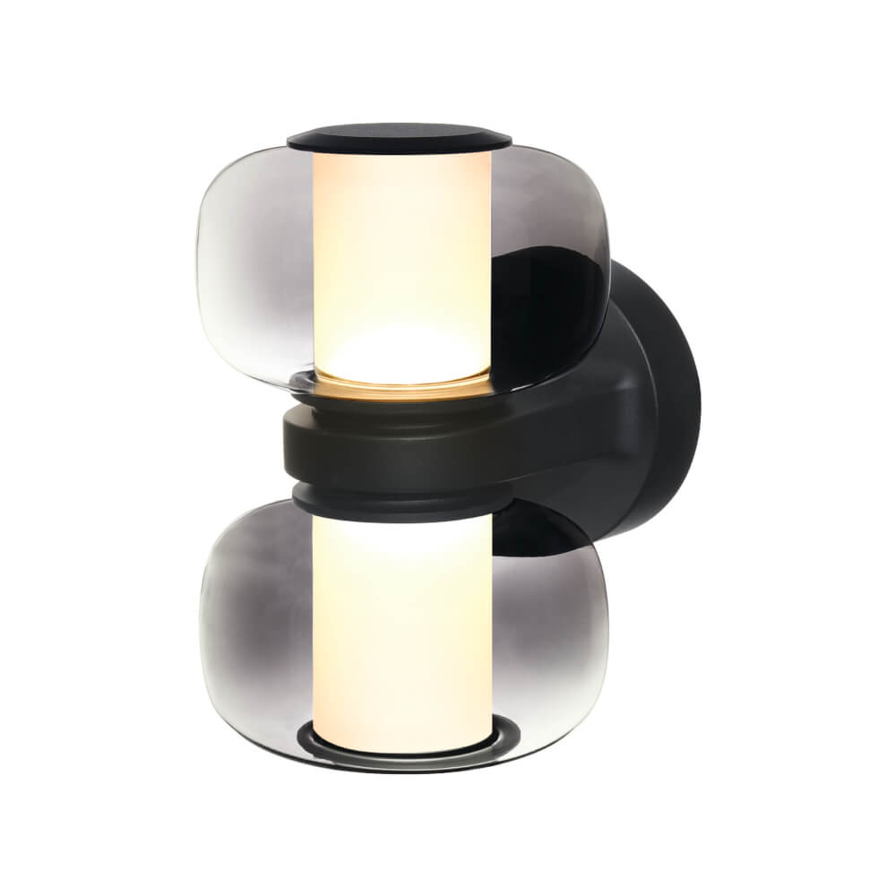 ไฟผนังภายนอก LED SL LIGHTING BLOS 14 วัตต์ WARM WHITE สีดำ (2 ทาง)