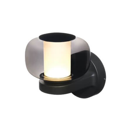 ไฟผนังภายนอก LED SL LIGHTING BLOS 7 วัตต์ WARM WHITE สีดำ (1ทาง)_0