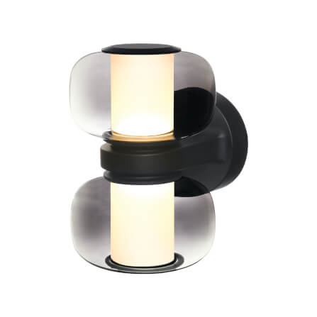 ไฟผนังภายนอก LED SL LIGHTING BLOS 14 วัตต์ WARM WHITE สีดำ (2 ทาง)_0