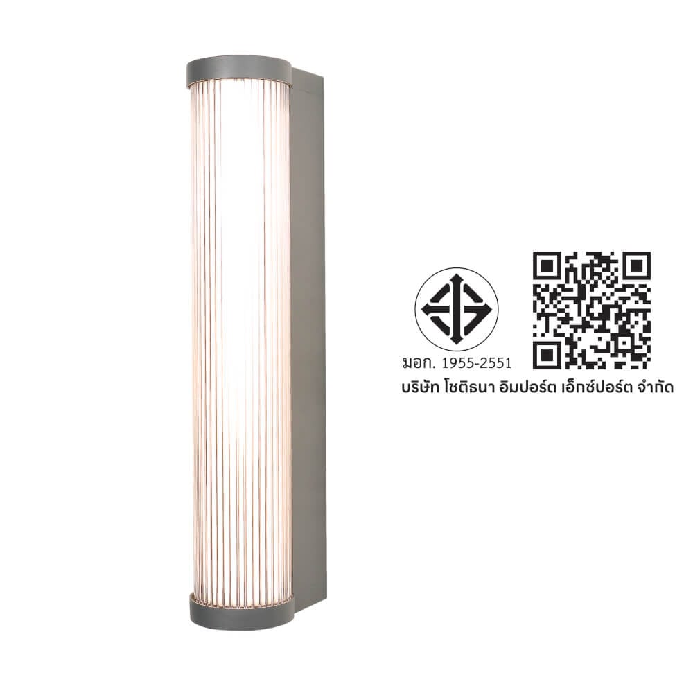 ไฟผนังภายนอก LED SL LIGHTING BOLD 24 วัตต์ WARM WHITE สีดำ