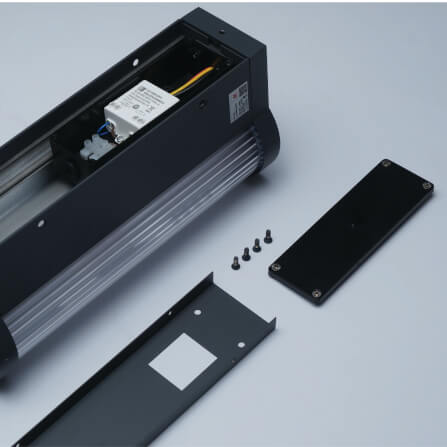 ไฟผนังภายนอก LED SL LIGHTING BOLD 12 วัตต์ WARM WHITE สีดำ_3