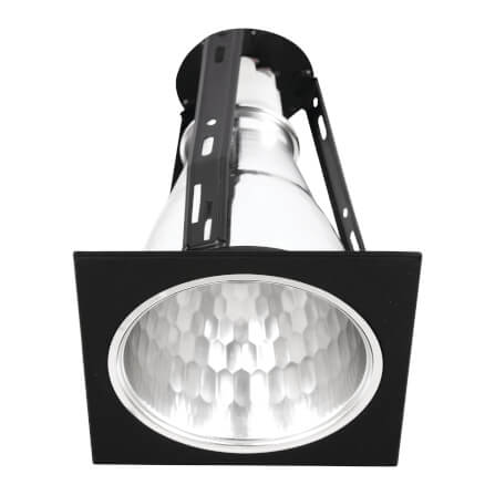 ดาวน์ไลท์ SL LIGHTING 552-2 4 นิ้ว ทรงสี่เหลี่ยม สีดำ_0