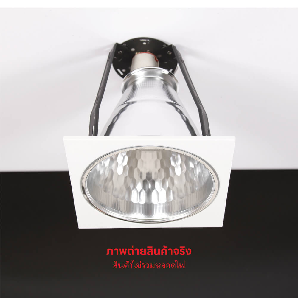 ดาวน์ไลท์ SL LIGHTING 553-2 6 นิ้ว ทรงสี่เหลี่ยม สีขาว