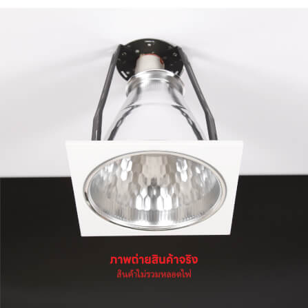 ดาวน์ไลท์ SL LIGHTING 553-2 6 นิ้ว ทรงสี่เหลี่ยม สีขาว_2