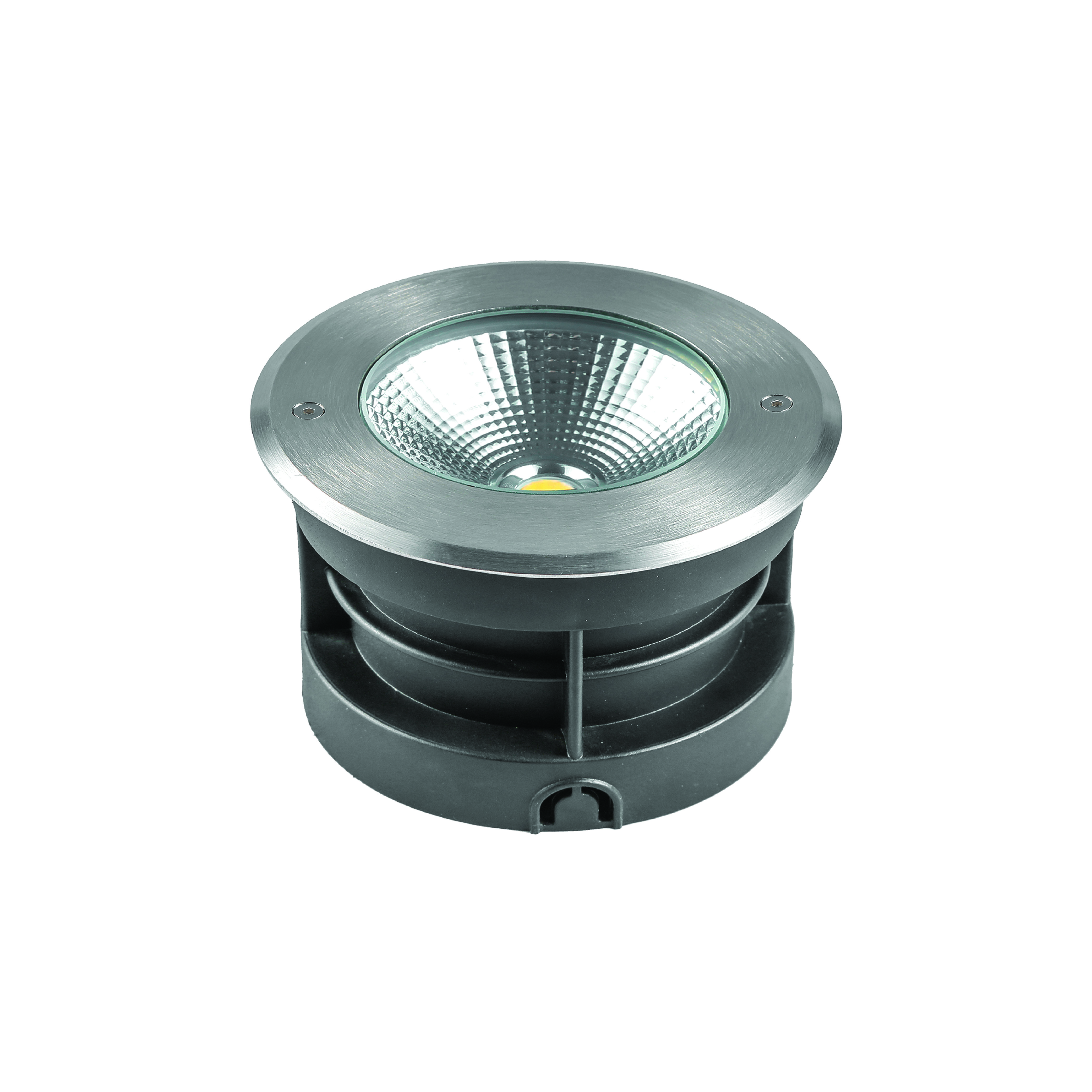 ไฟฝังพื้น LED SL LIGHTING CHAKREE 15W WARM WHITE สีเงิน