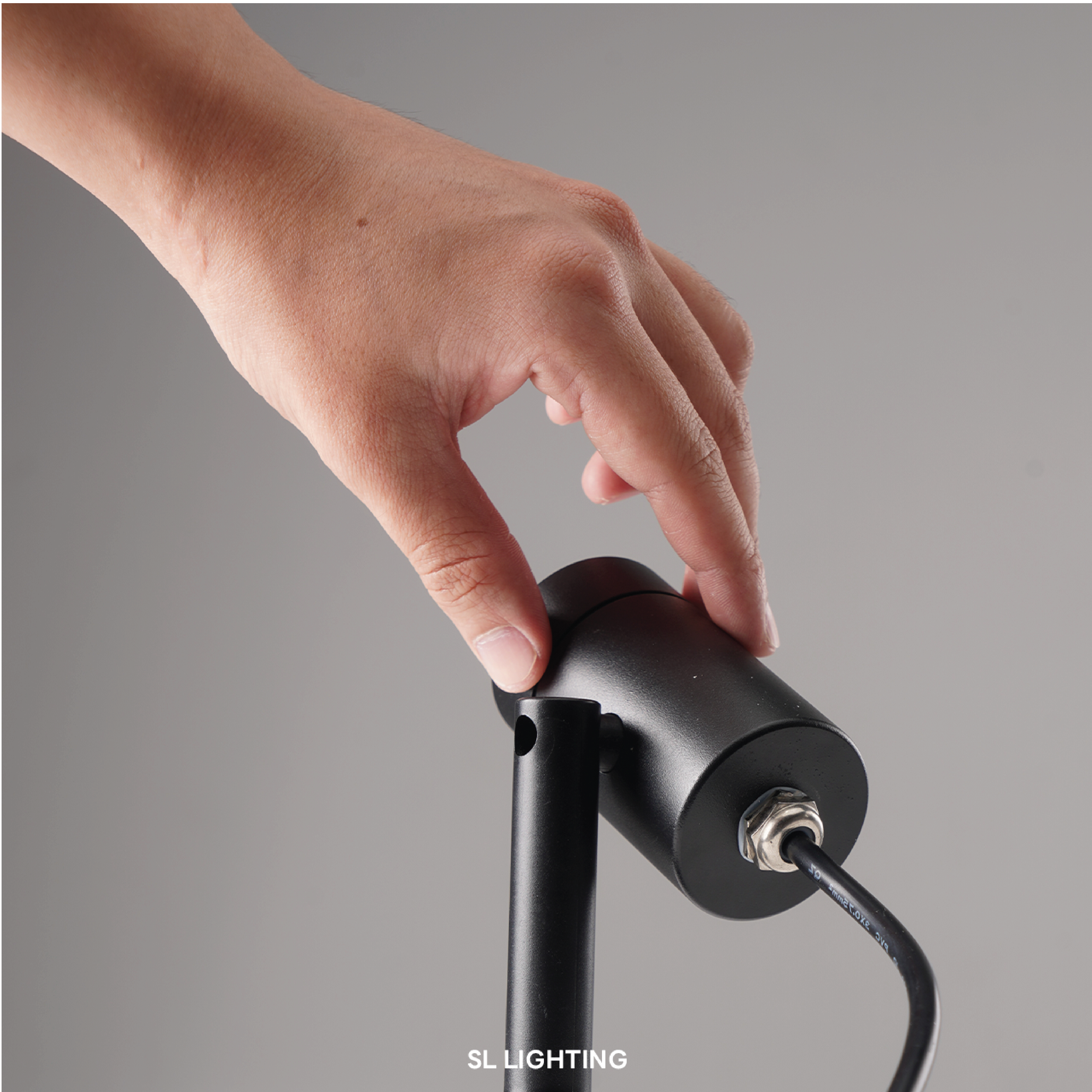 ไฟส่องต้นไม้ LED SL LIGHTING CHANOM 5 วัตต์ WARM WHITE สีดำ (ปักดิน)