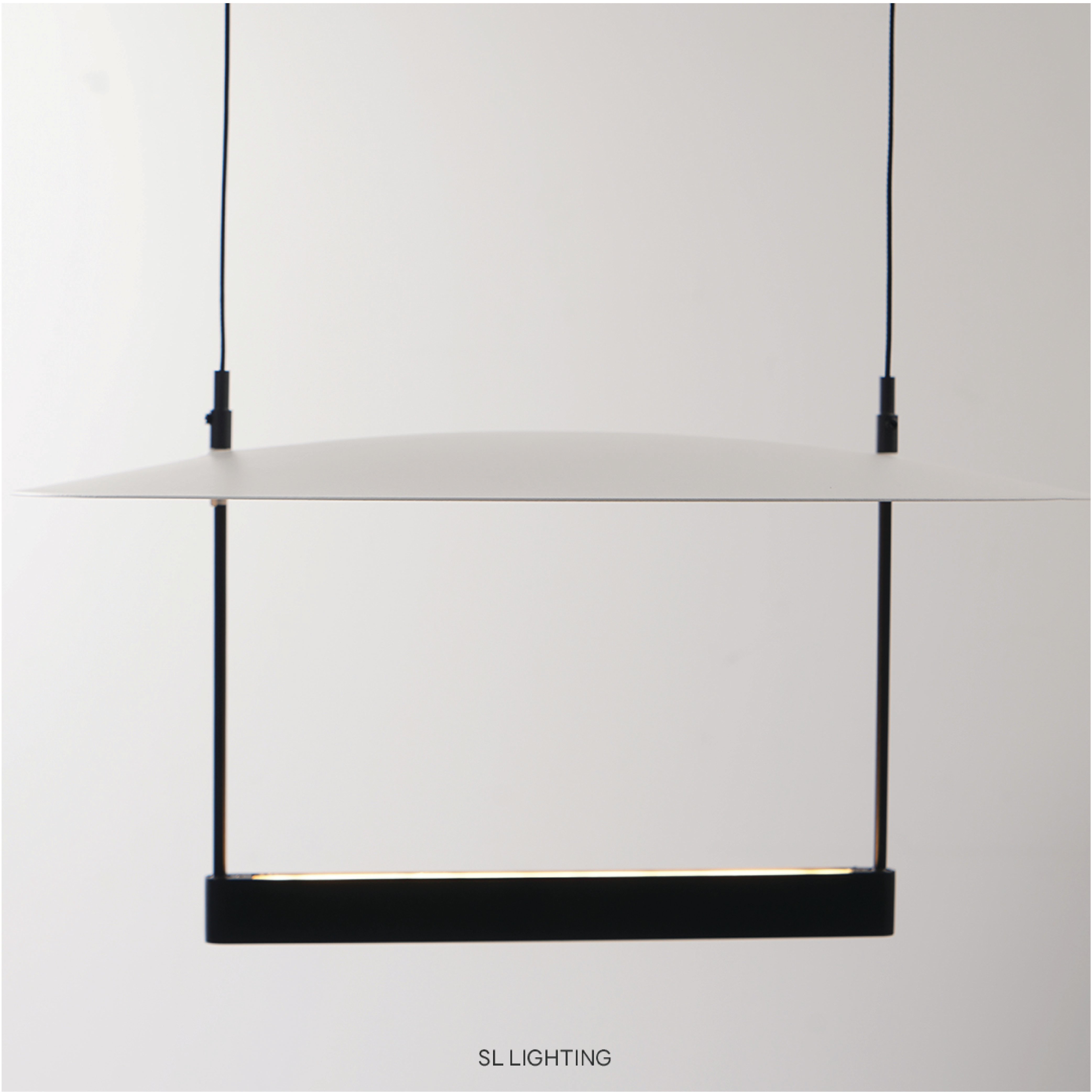 ไฟช่อ LED SL LIGHTING รุ่น CHIPS 23 วัตต์ 42 ซม. WARM WHITE สีดำ