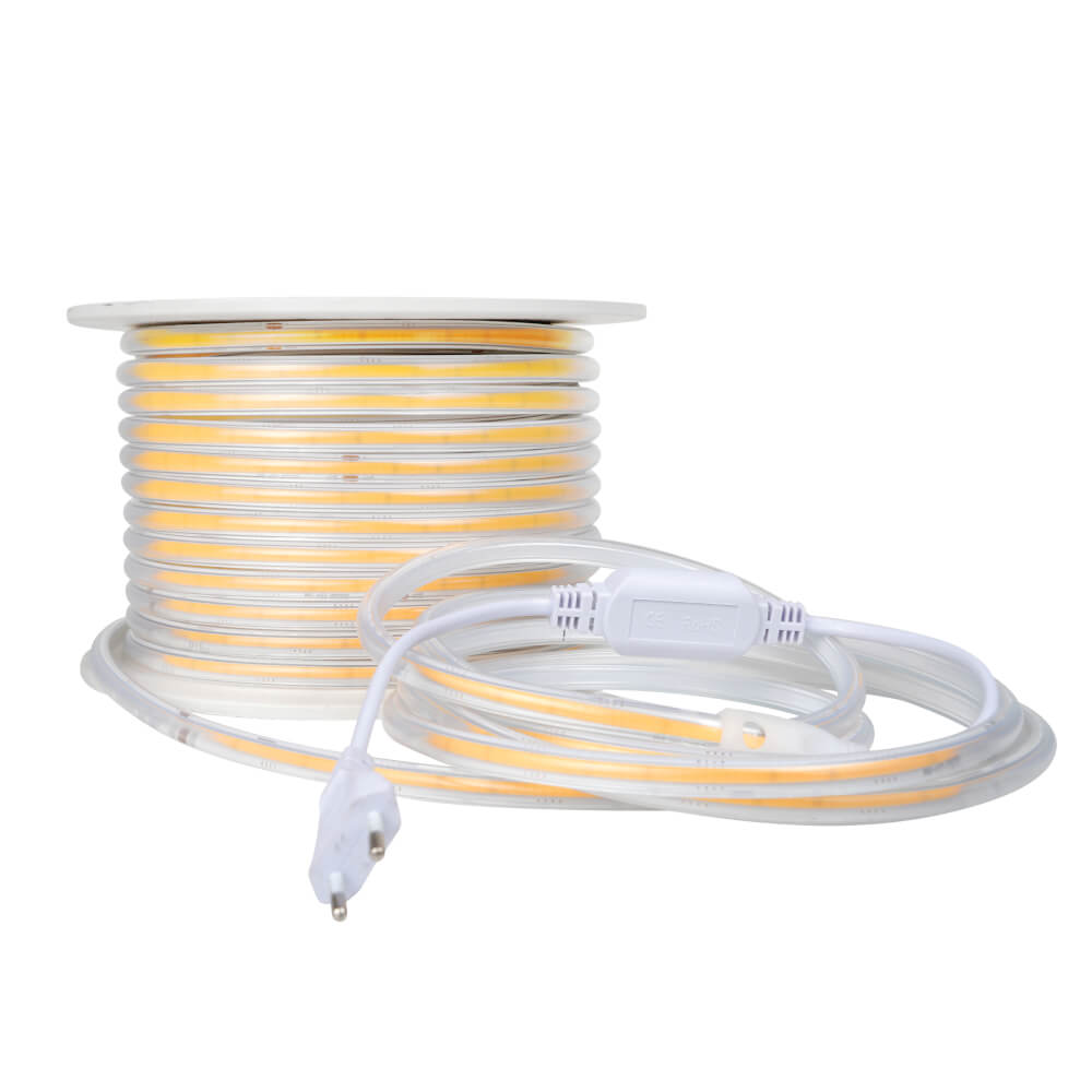 ไฟเส้น LED SL LIGHTING COB 220V 10 วัตต์ 50 เมตร WARM WHITE