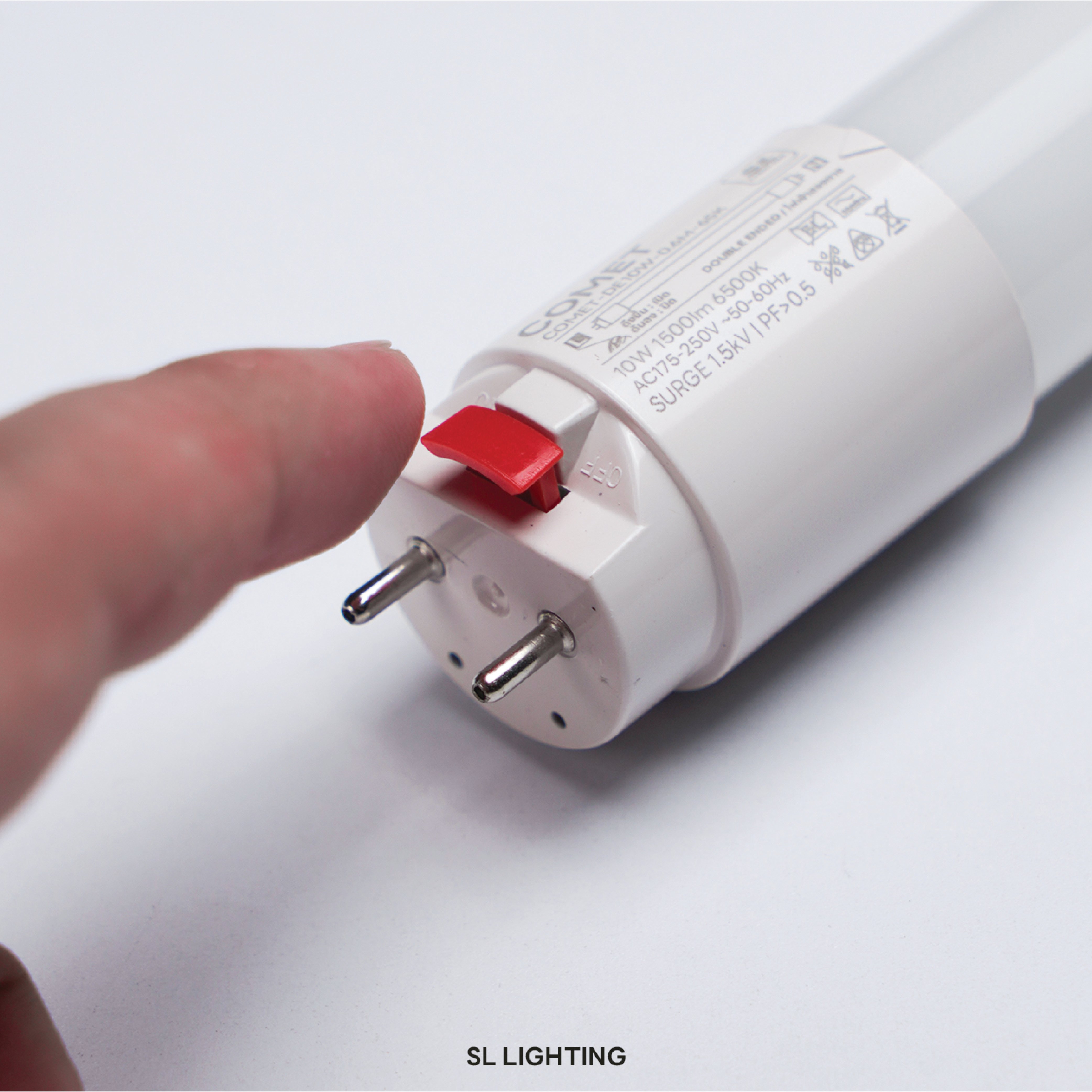 หลอด LED SL LIGHTING T8 DE 10 วัตต์ DAY LIGHT G13