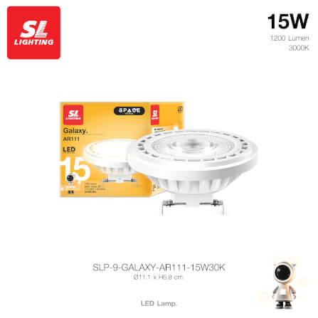 หลอด LED SL LIGHTING AR111 36D 15 วัตต์ WARM WHITE G53_1