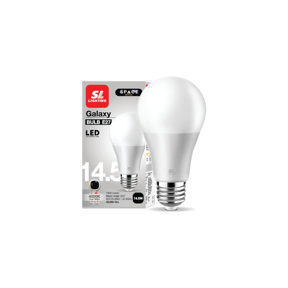 หลอด LED BULB SL LIGHTING 14.5 วัตต์ COOL WHITE E27_8