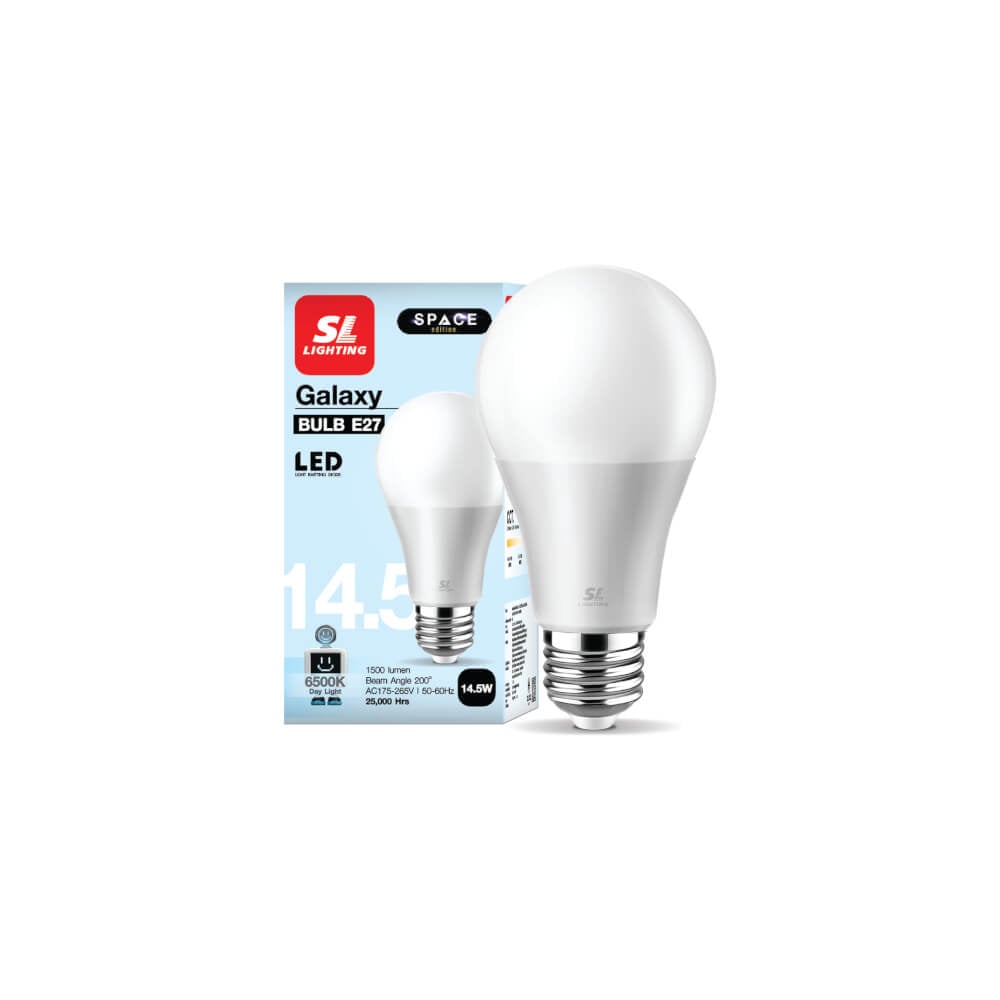 หลอด LED BULB SL LIGHTING 14.5 วัตต์ DAY LIGHT E27_8