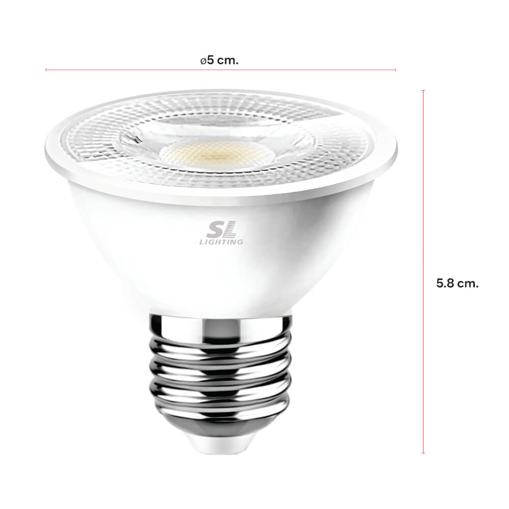 หลอด LED SL LIGHTING MR16 36D 7 วัตต์ WARM WHITE E27