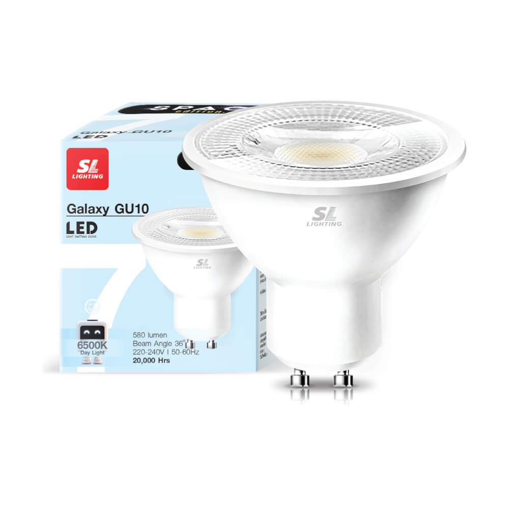 หลอด LED SL LIGHTING MR16 220V 7 วัตต์ DAY LIGHT GU10