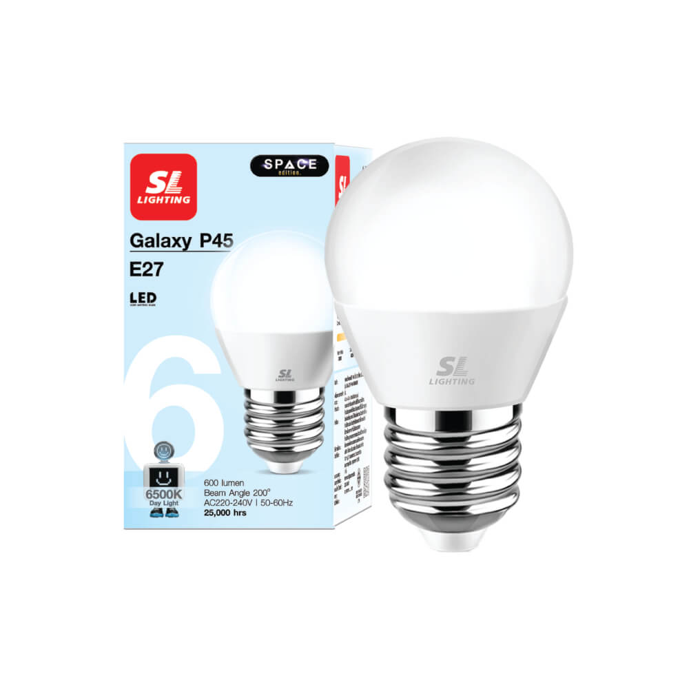 หลอด LED SL LIGHTING P45 200D 6 วัตต์ DAY LIGHT E27