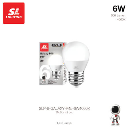 หลอด LED SL LIGHTING P45 200D 6 วัตต์ COOL WHITE E27_2